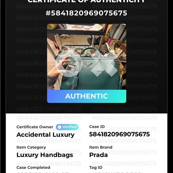 LIKE NEW PRADA Saffiano Leather Medium Bauletto Bag Certified Authentic - Picture 10 of 10